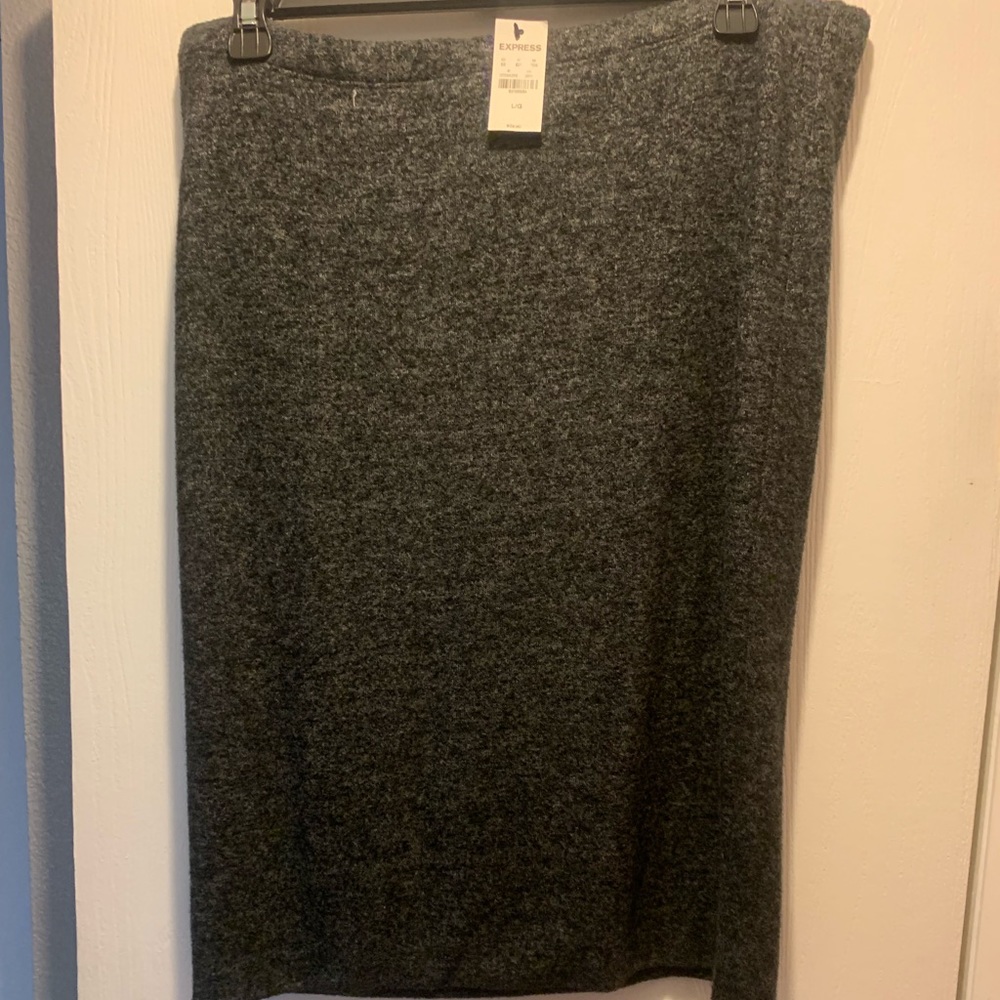 Express knee length pencil skirt